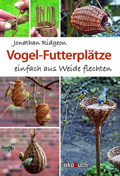 Vogel-Futterplätze aus Weiden flechten